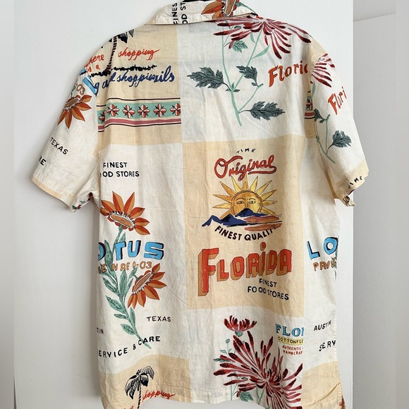 Summer shirt / beach shirt size large - Picture 8 of 10